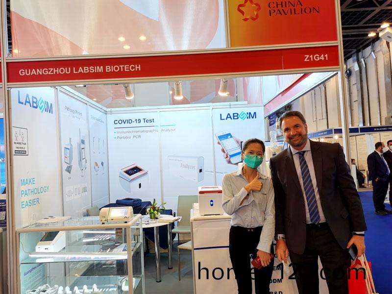 【展(zhan)會(hui)迴顧(gu)】藍(lan)勃生物(wu)精綵(cai)亮相2022 MEDLAB Middle East